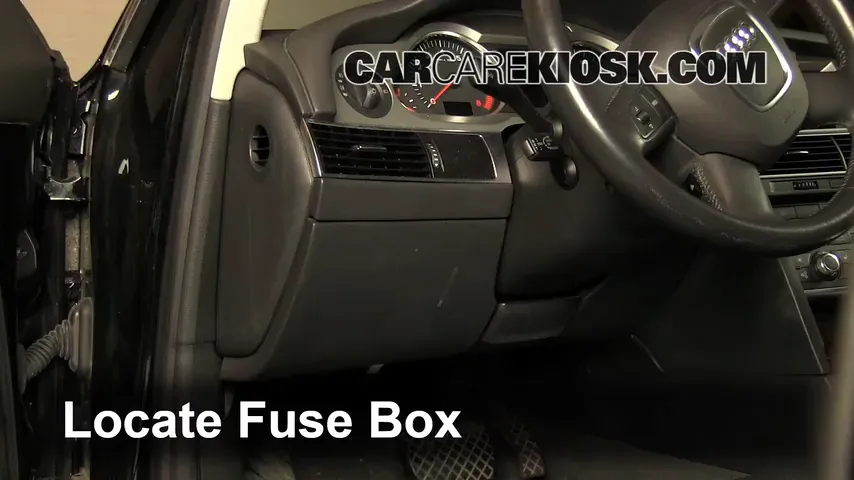 2008 Audi A6 3.2L V6 Fusible (intérieur)